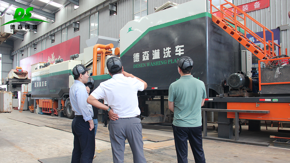 走出實驗室，落實于應(yīng)用：德森淋洗修復(fù)車在鉻污染治理中表現(xiàn)完美！