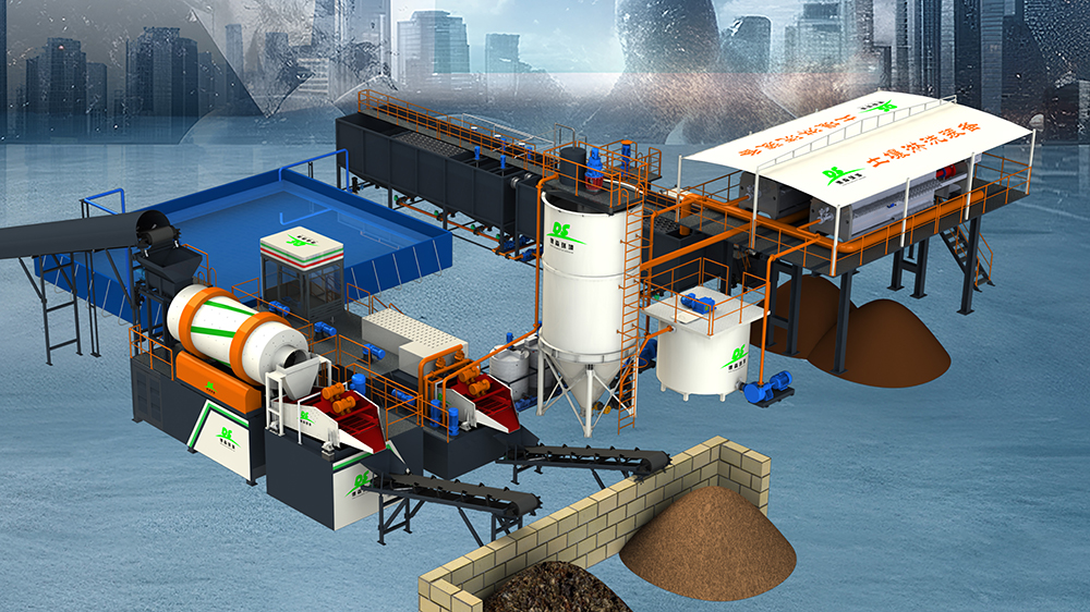 德森土壤淋洗設(shè)備：革新土壤修復(fù)，守護(hù)綠色地球