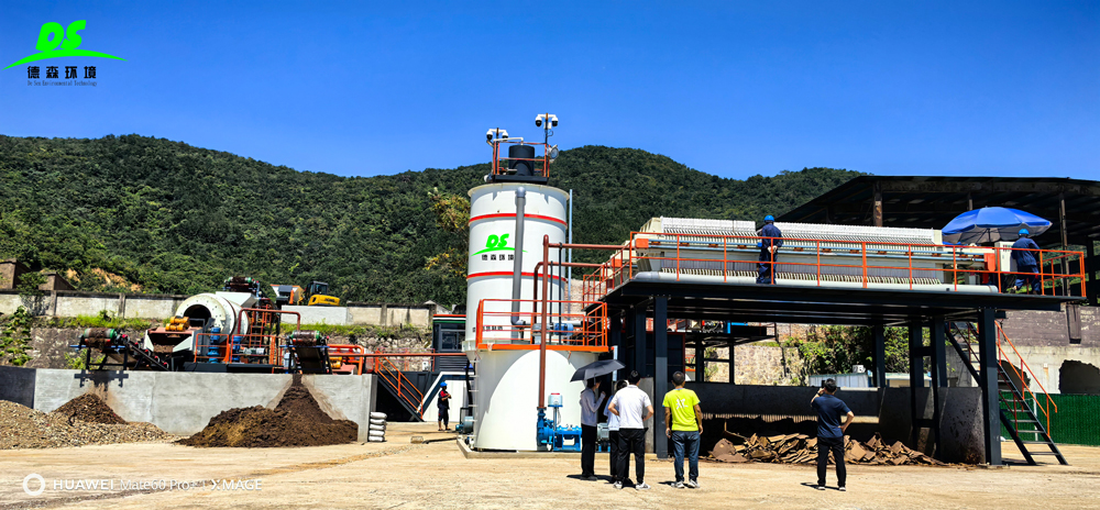 定制化適配多污染類型 德森環(huán)境淋洗裝備高效修復(fù)土壤