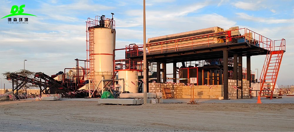 實戰(zhàn)治污 德森環(huán)境淋洗設備筑牢土壤修復防線