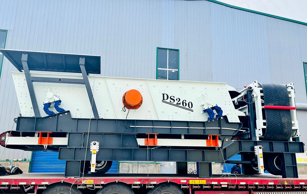 垃圾填埋場移動篩分項目發(fā)車儀式