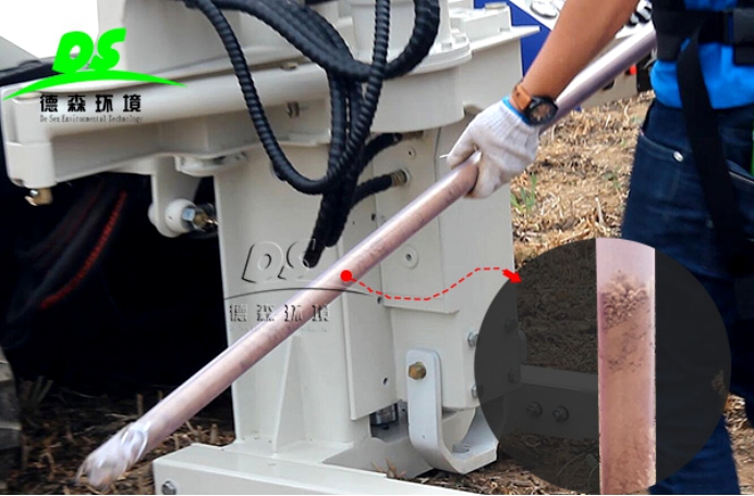 縱向土壤取樣-直推式土壤采樣機(jī)