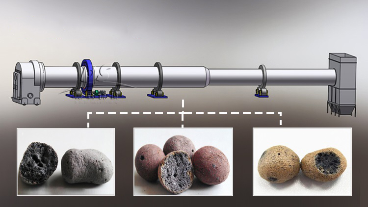 陶粒砂回轉(zhuǎn)窯如何制成陶粒砂，如何處理泥漿圈？