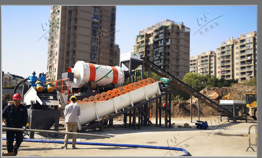 異位土壤淋洗現(xiàn)場